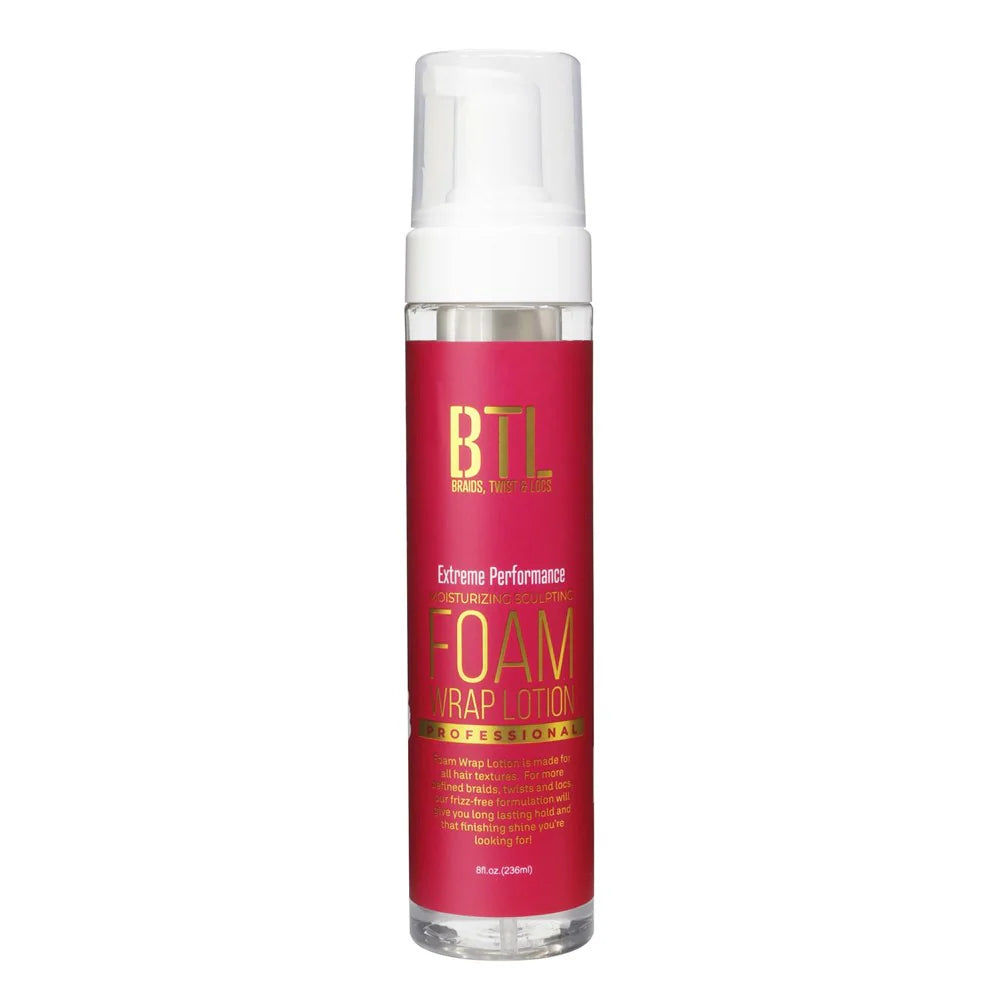 BTL Extreme Performance Foam Wrap Mousse 8oz - Pink