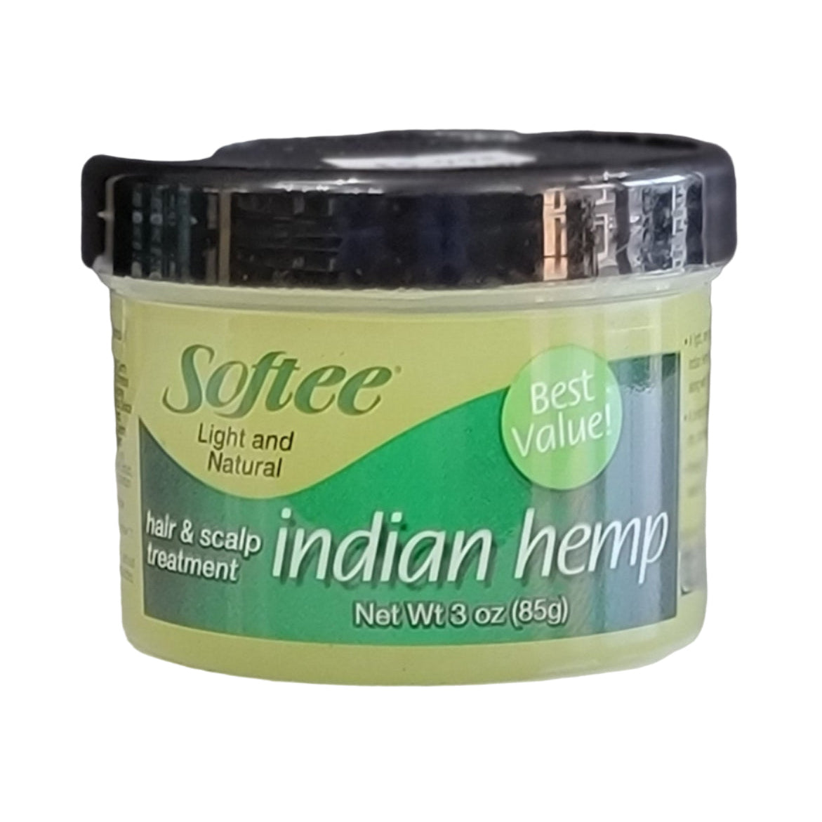 Softee Indian Hemp Hair & Scalp Treatment 3oz, 5oz