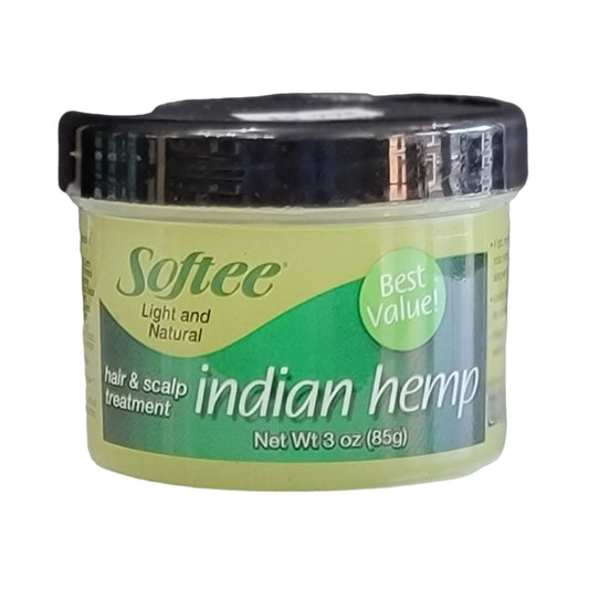 Softee Indian Hemp Hair & Scalp Treatment 3oz, 5oz