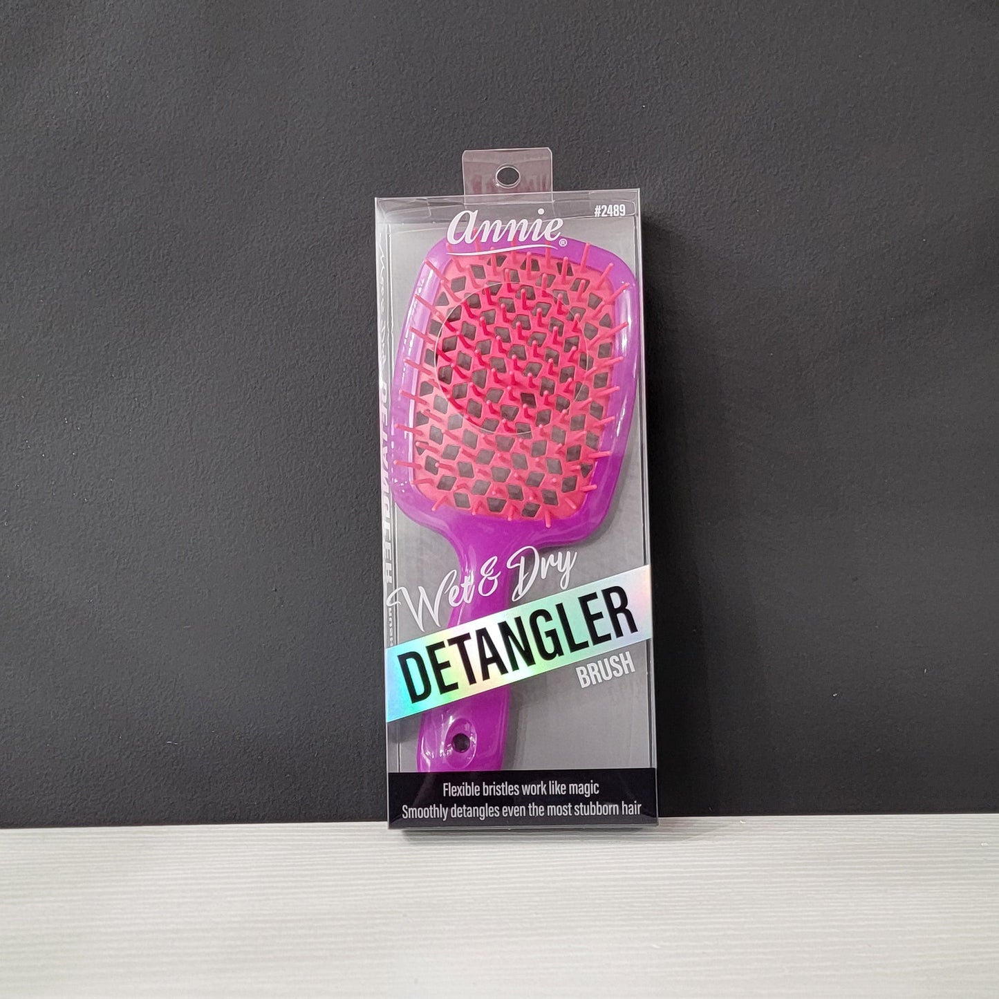 Annie Wet & Dry Detangling Hair Brush Assorted Colors