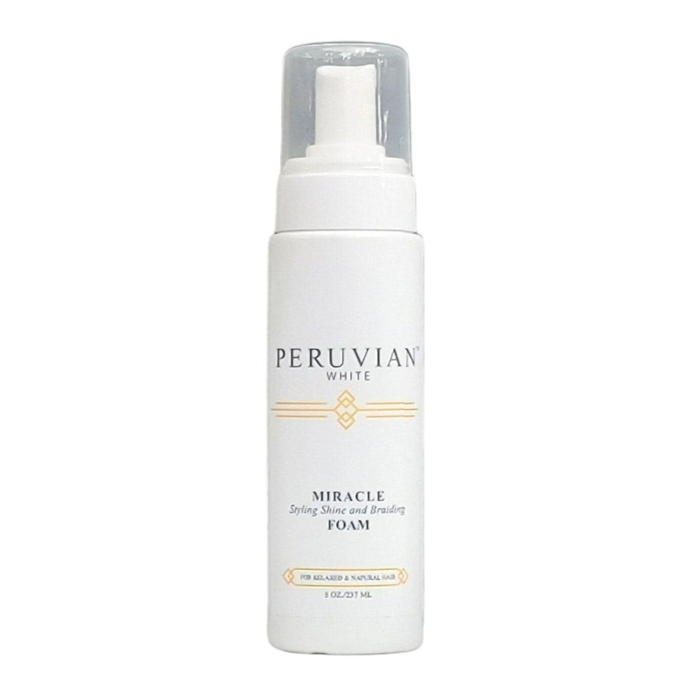 Peruvian White Miracle Shine Foam 8oz