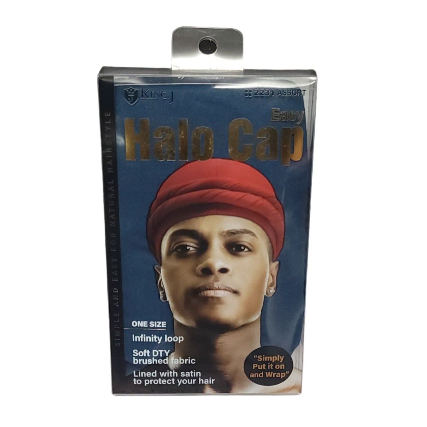 King.J Easy Halo Cap Turban Assorted Colors