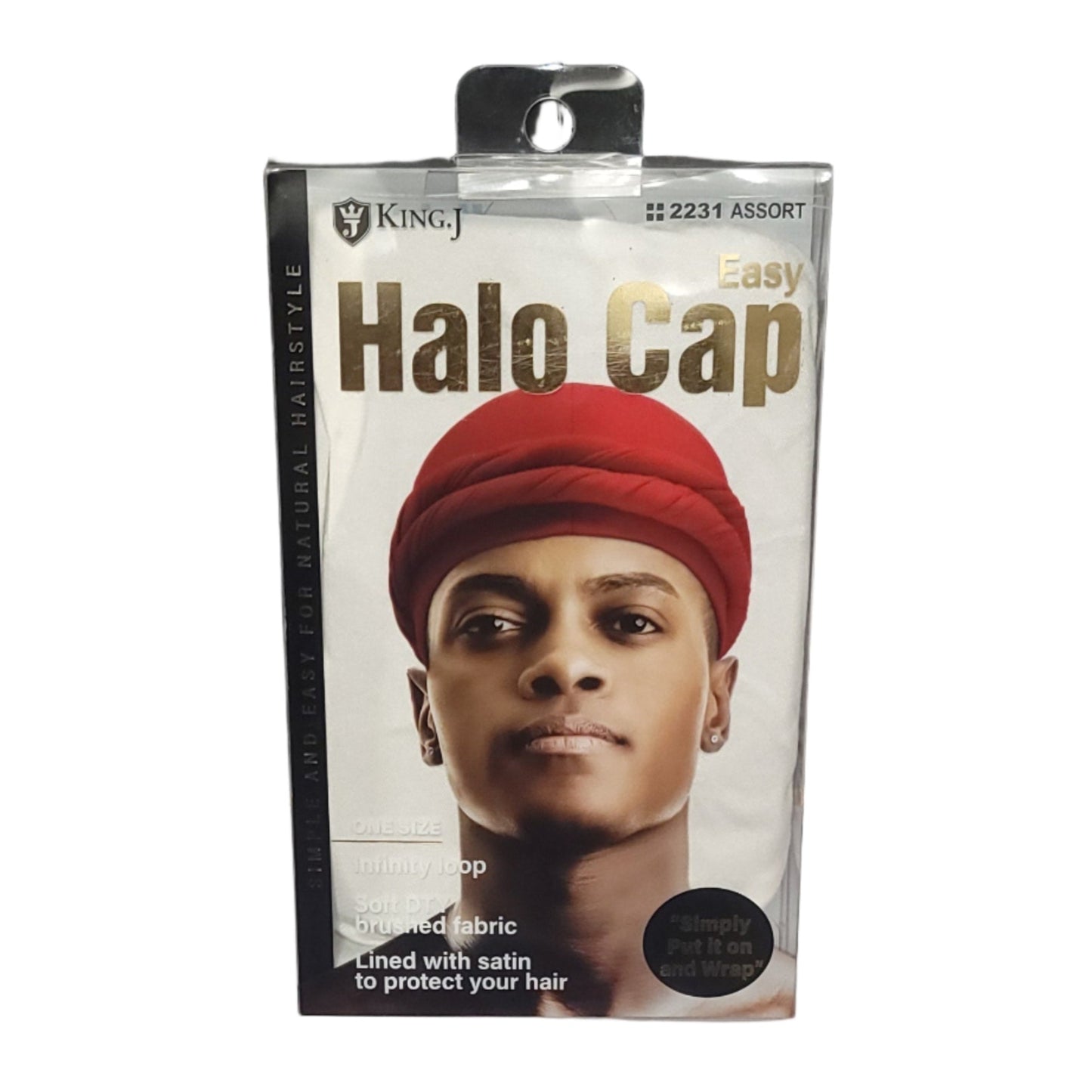 King.J Easy Halo Cap Turban Assorted Colors