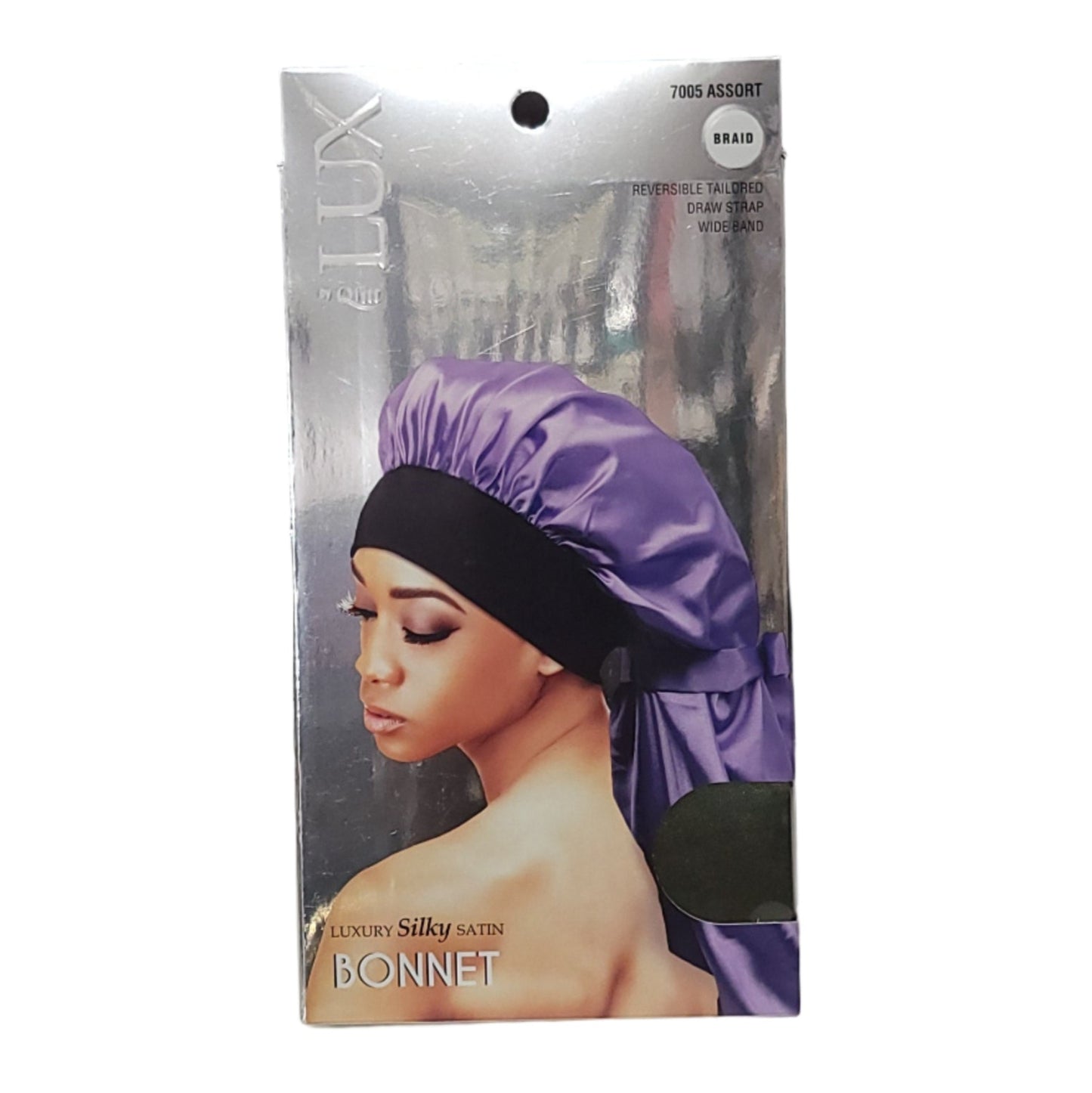 Qfitt LUX Luxury Silky Satin Braid Bonnet Assorted Colors