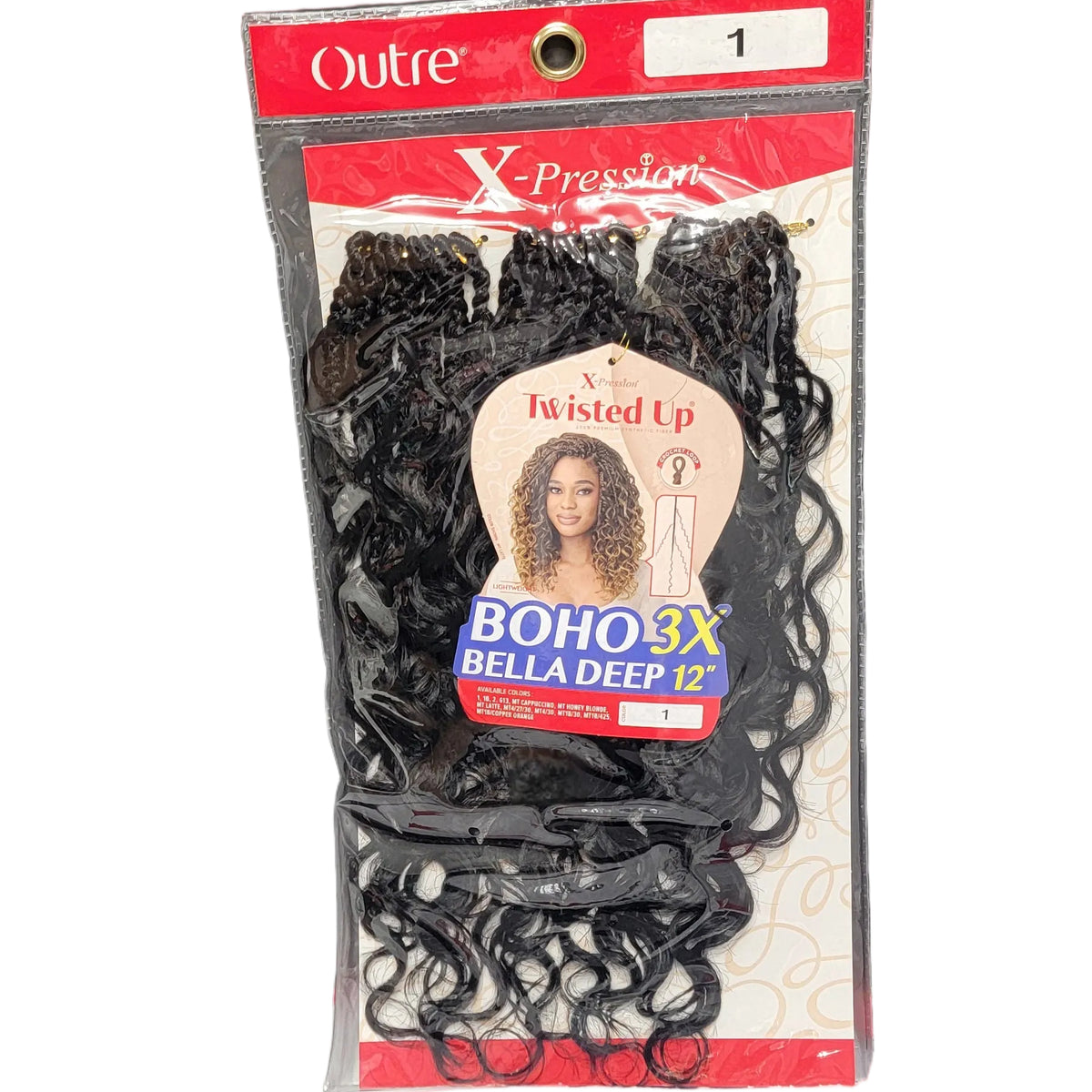 Outre X-Pression Twisted Up BOHO Bella Deep 12" 3X