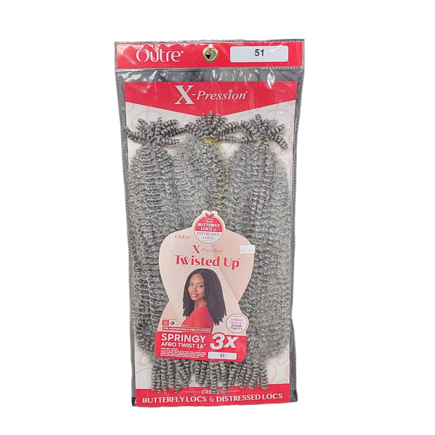 Outre X-Pression Twisted Up Springy Afro Twist 3X