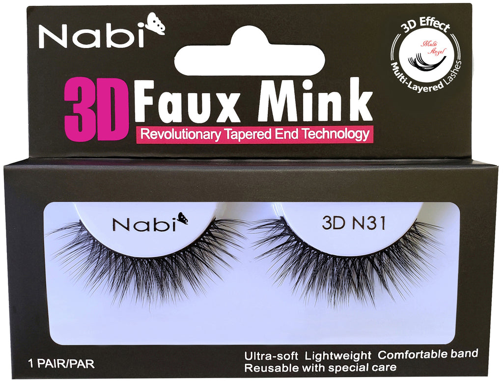 Nabi 3D N31 - 3D Faux Mink Eyelash