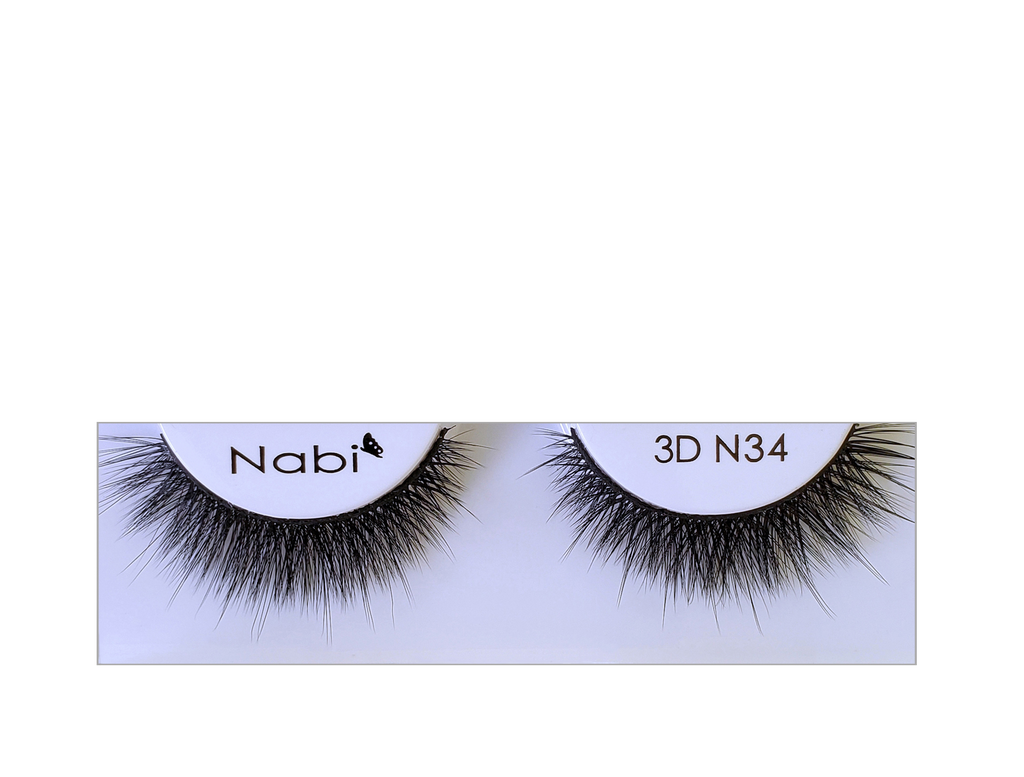Nabi 3D N34 - 3D Faux Mink Eyelash