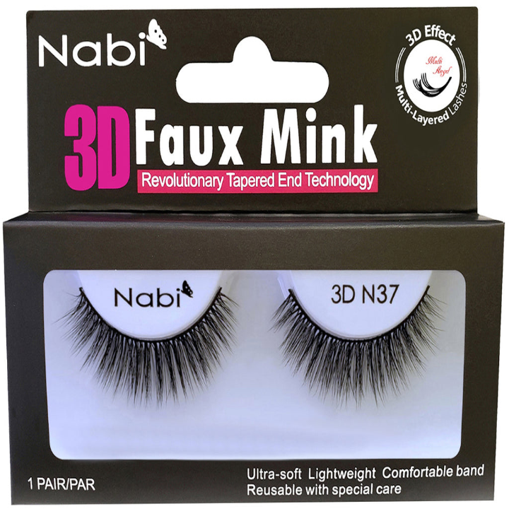 Nabi 3D N37 - 3D Faux Mink Eyelash