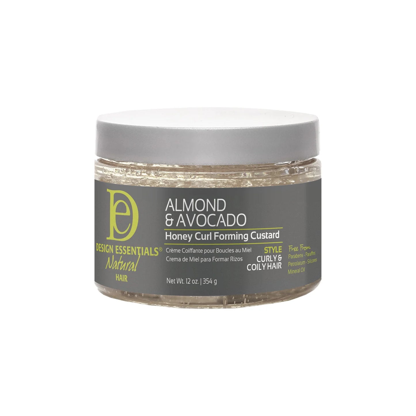 Design Essentials Almond & Avocado Honey Curl Foaming Custard 12oz