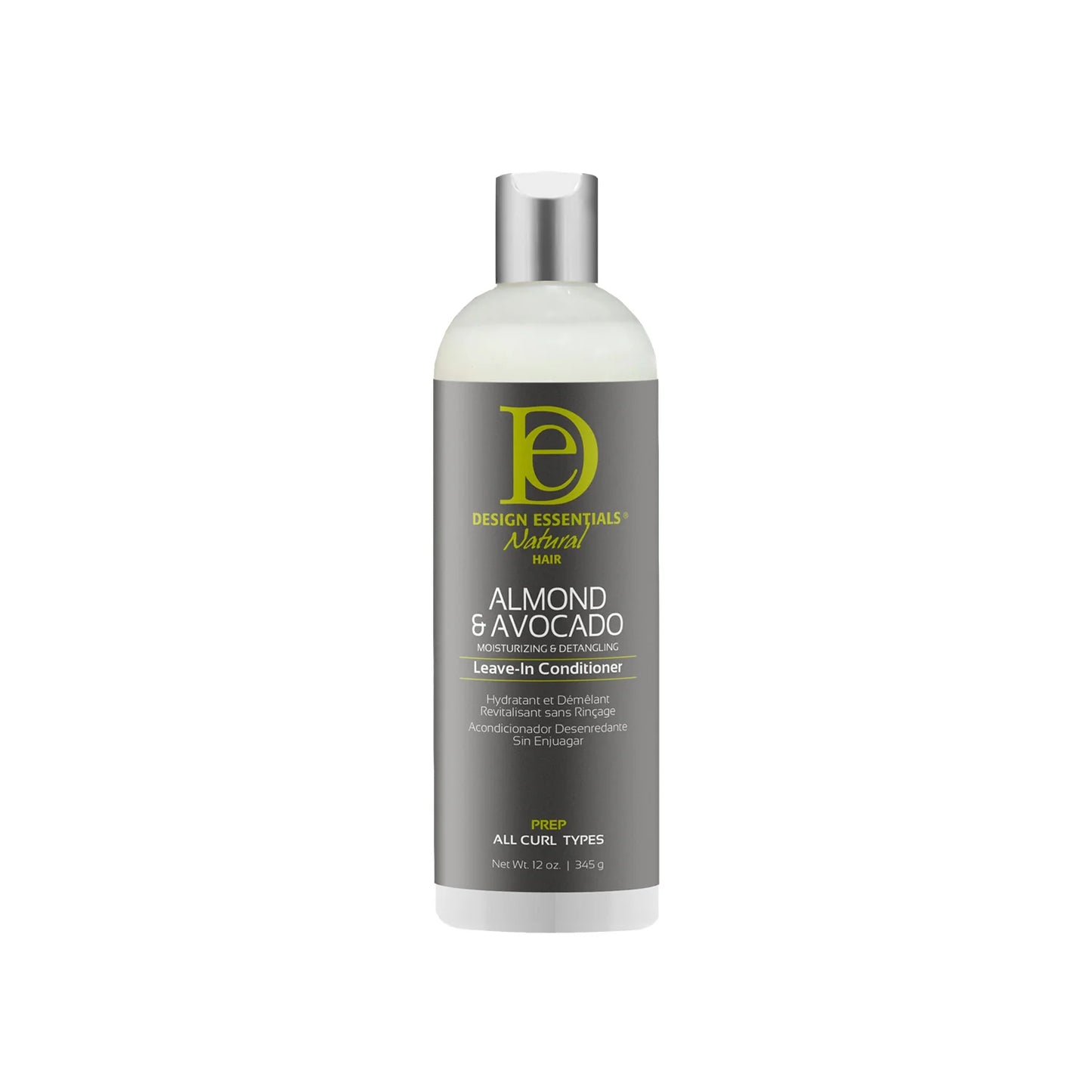 Design Essentials Natural Hair Almond & Avocado Moisturizing & Detangling Leave-In Conditioner 12oz