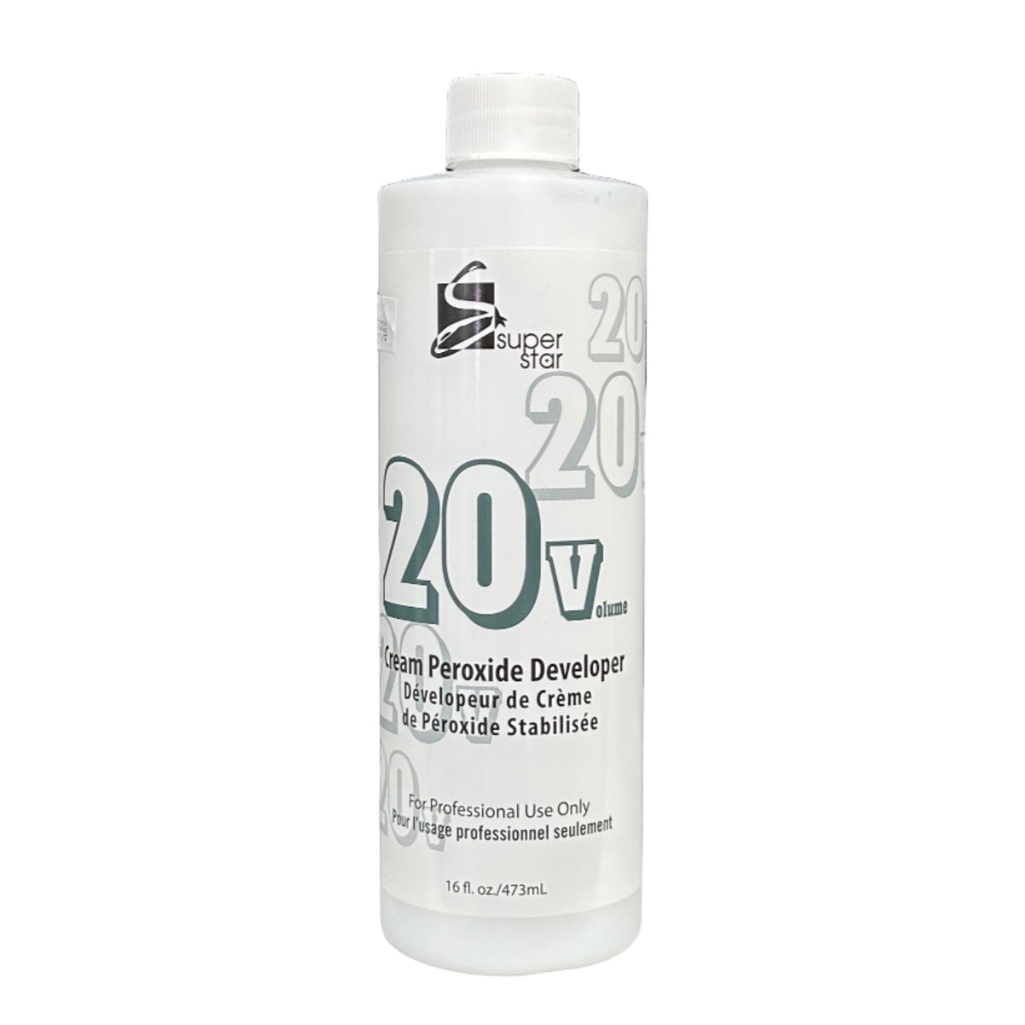 Super Star Cream Peroxide Developer 20v 16oz
