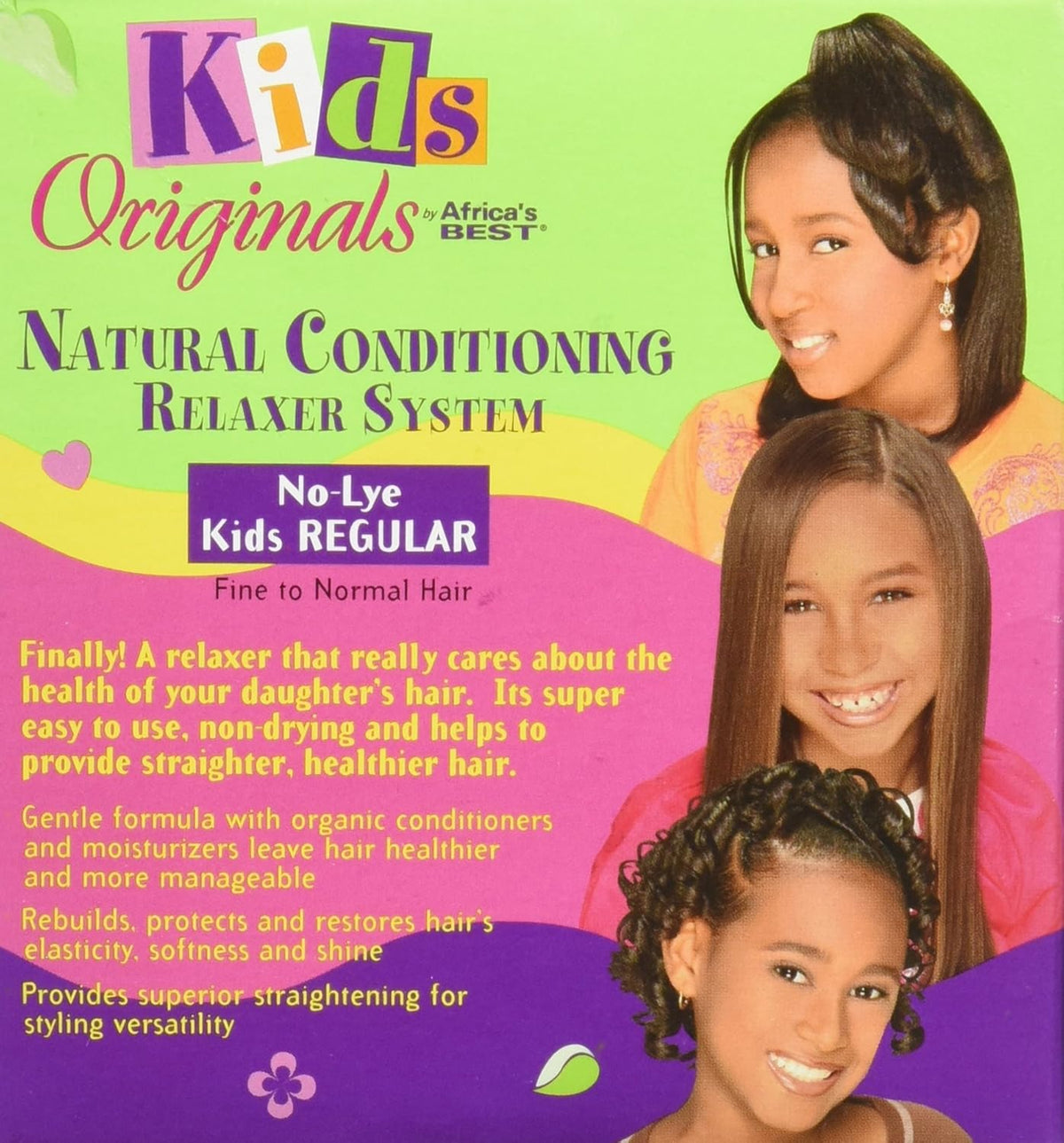 Africa's Best Kids Originals Natural Conditioning No-Lye Relaxer System