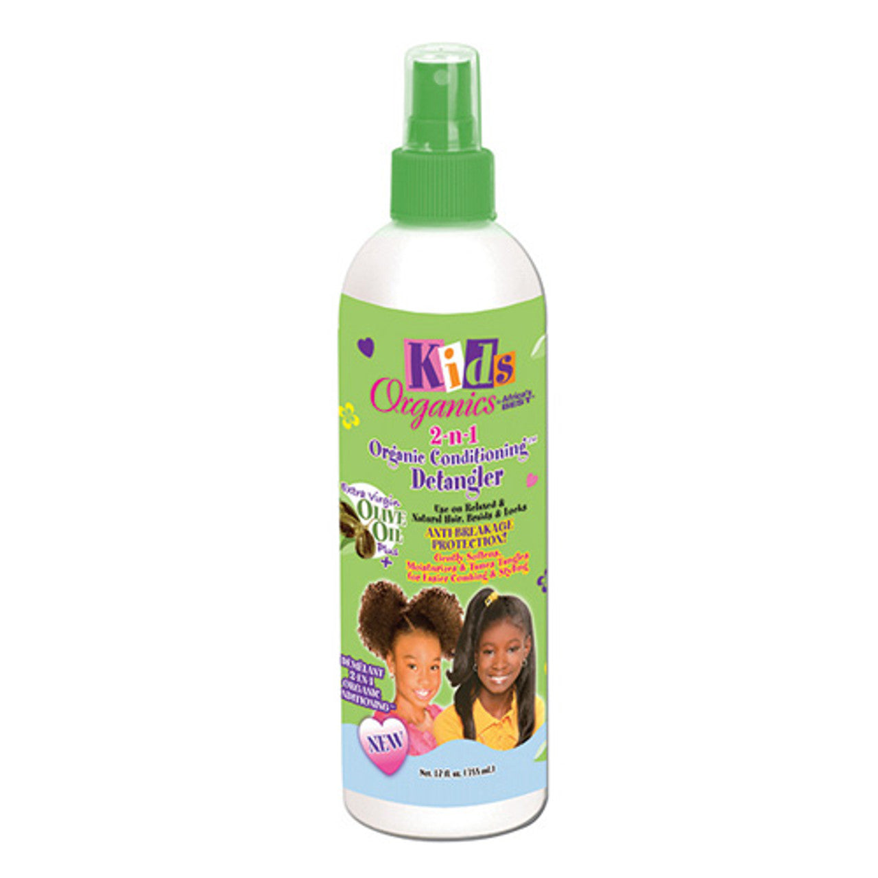 Africas Best Kids Originals 2-n-1 Natural Conditioning Detangler 12oz