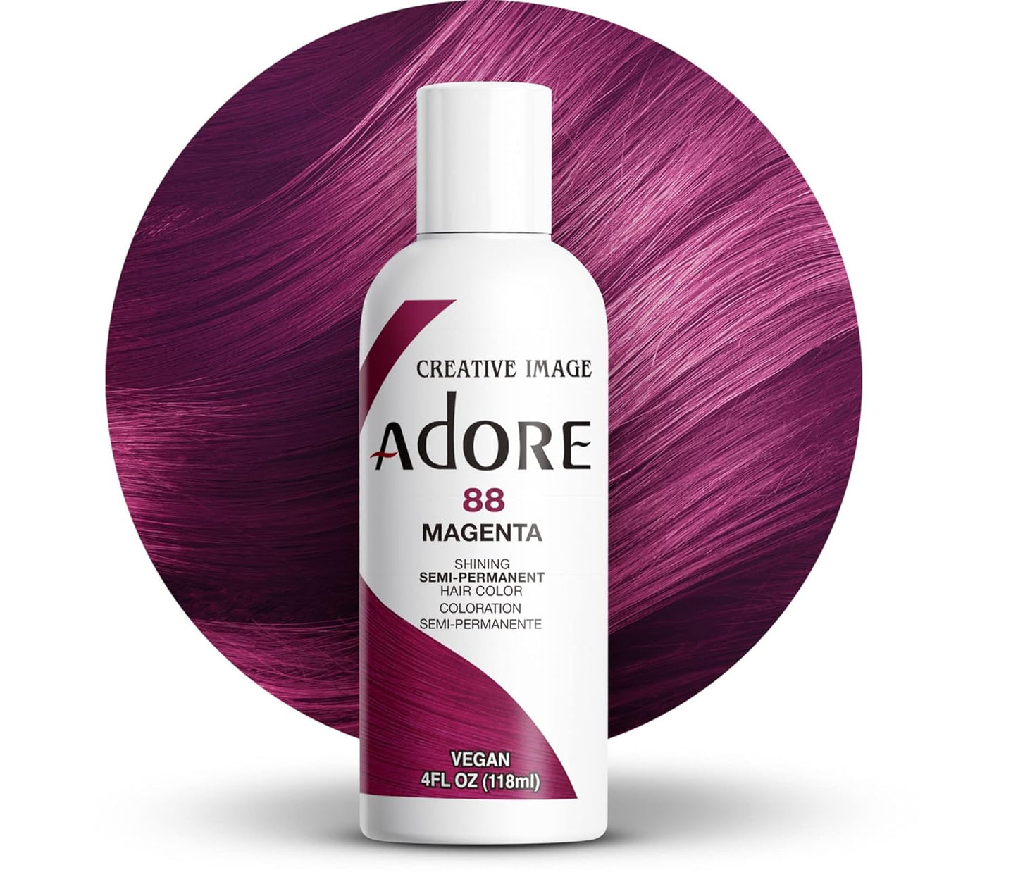 Adore Semi Permanent Hair Color 4oz.