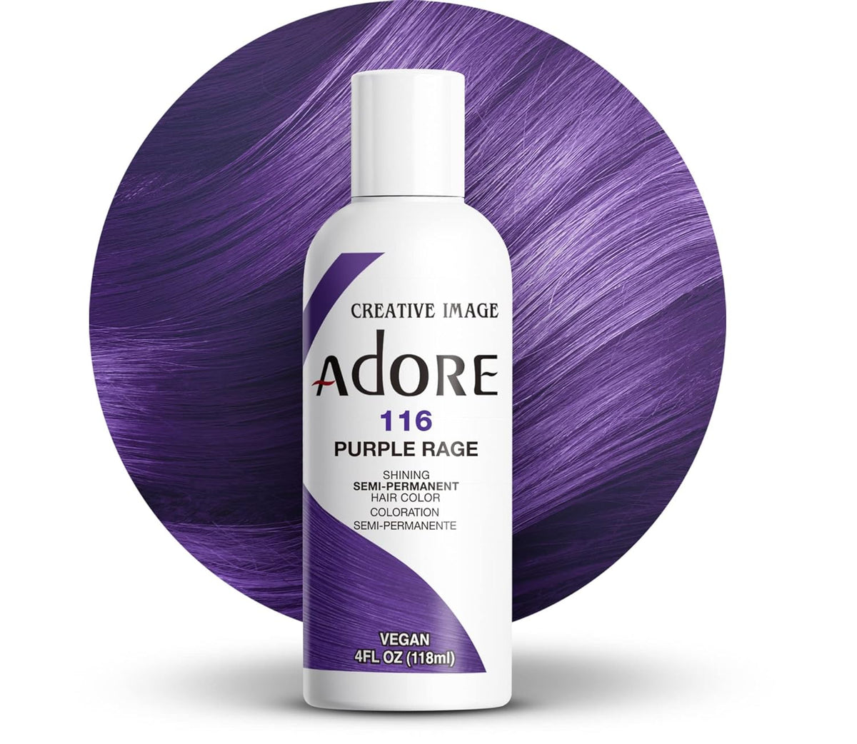 Adore Semi Permanent Hair Color 4oz.