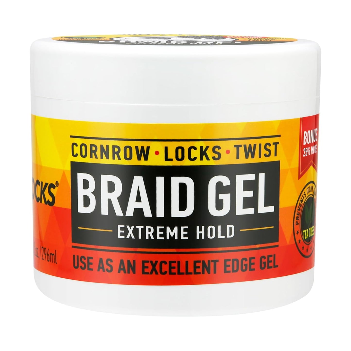 Allday Locks Braid Gel Extreme Hold 5oz, 10oz