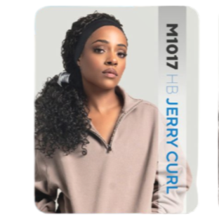 Boss Wig Active - Premium Synthetic Headband Wig M1017 HB Jerry Curl