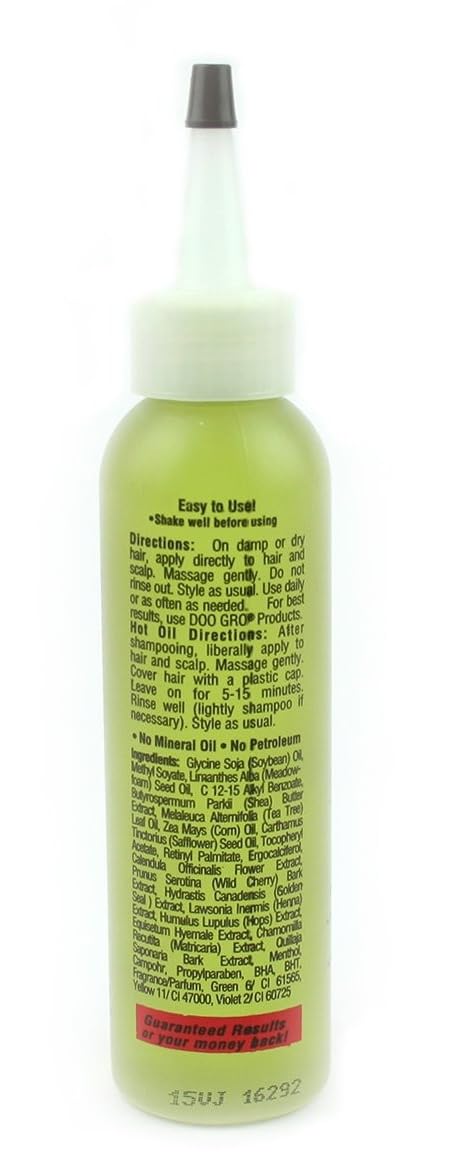 DOO GRO Anti Itch Hair Oil 4.5oz