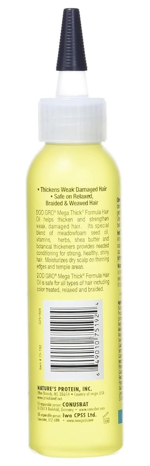 DOO GRO Mega Thick Formula Hair Oil 4.5oz
