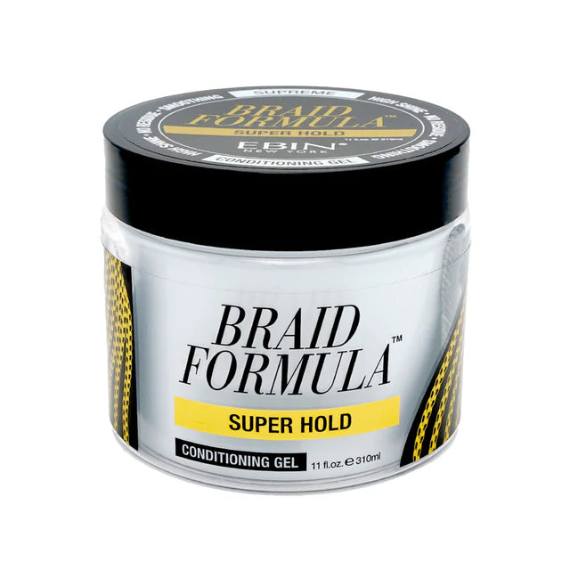 EBIN NY Braid Formula Conditioning Gel - Super Hold 6.35oz, 11oz