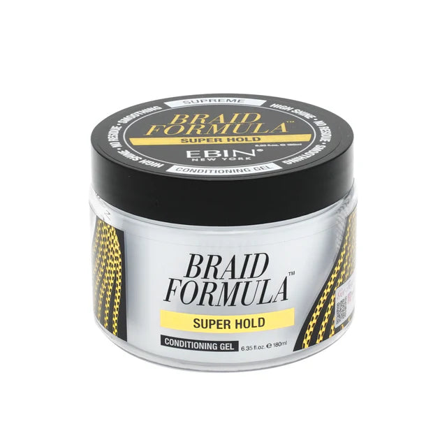 EBIN NY Braid Formula Conditioning Gel - Super Hold 6.35oz, 11oz