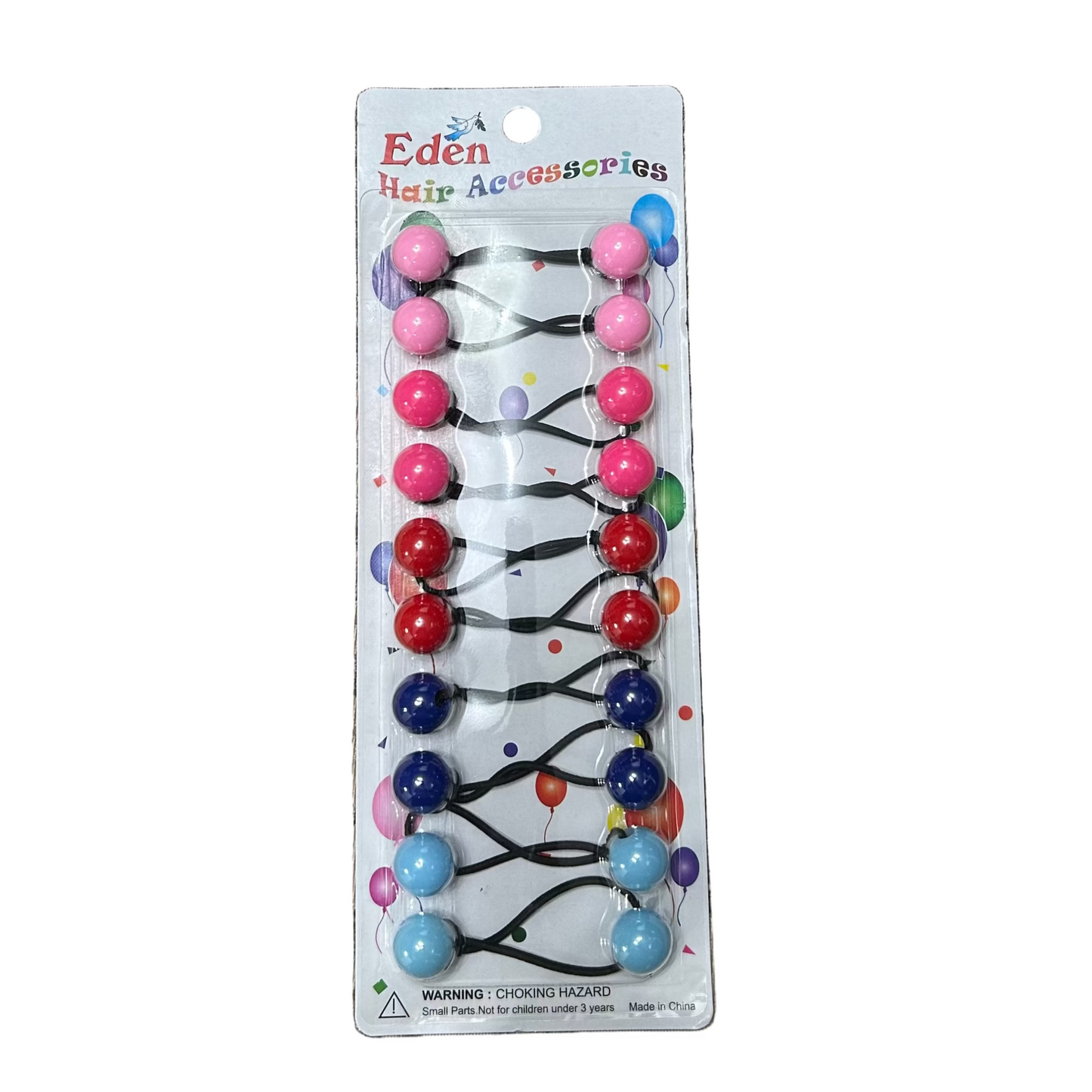 Eden Hair Ponytail Holders 10ct