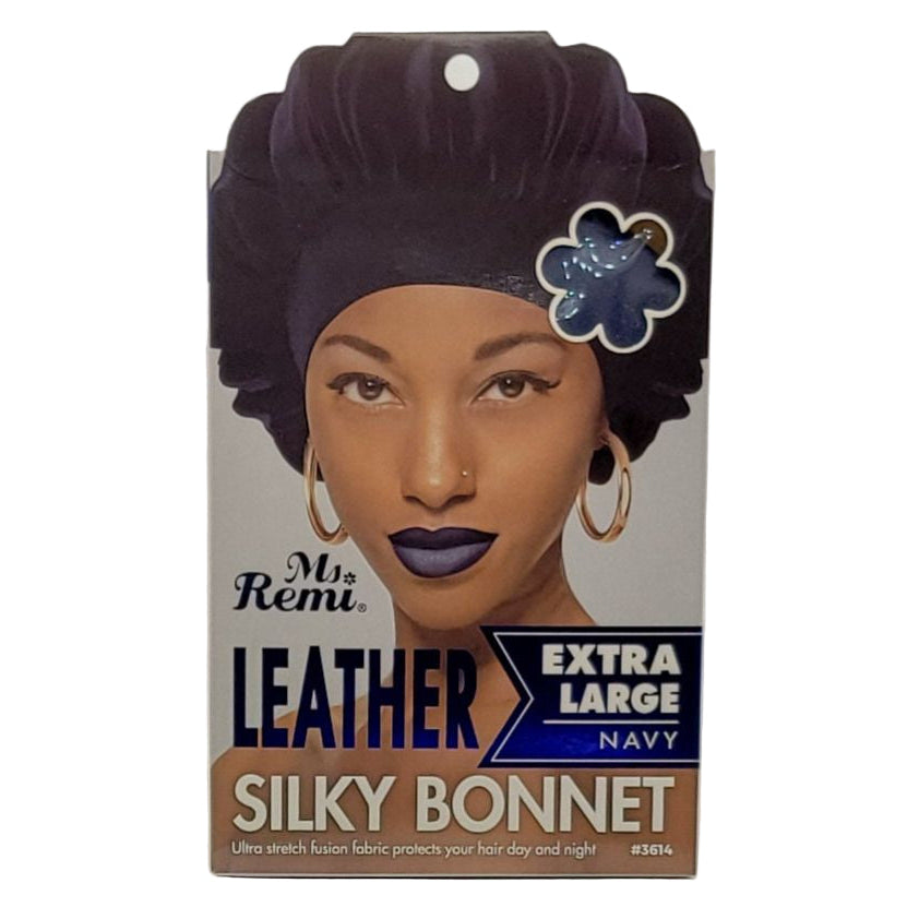 Ms Remi Leather Silky Bonnet Extra Large Assorted Colors