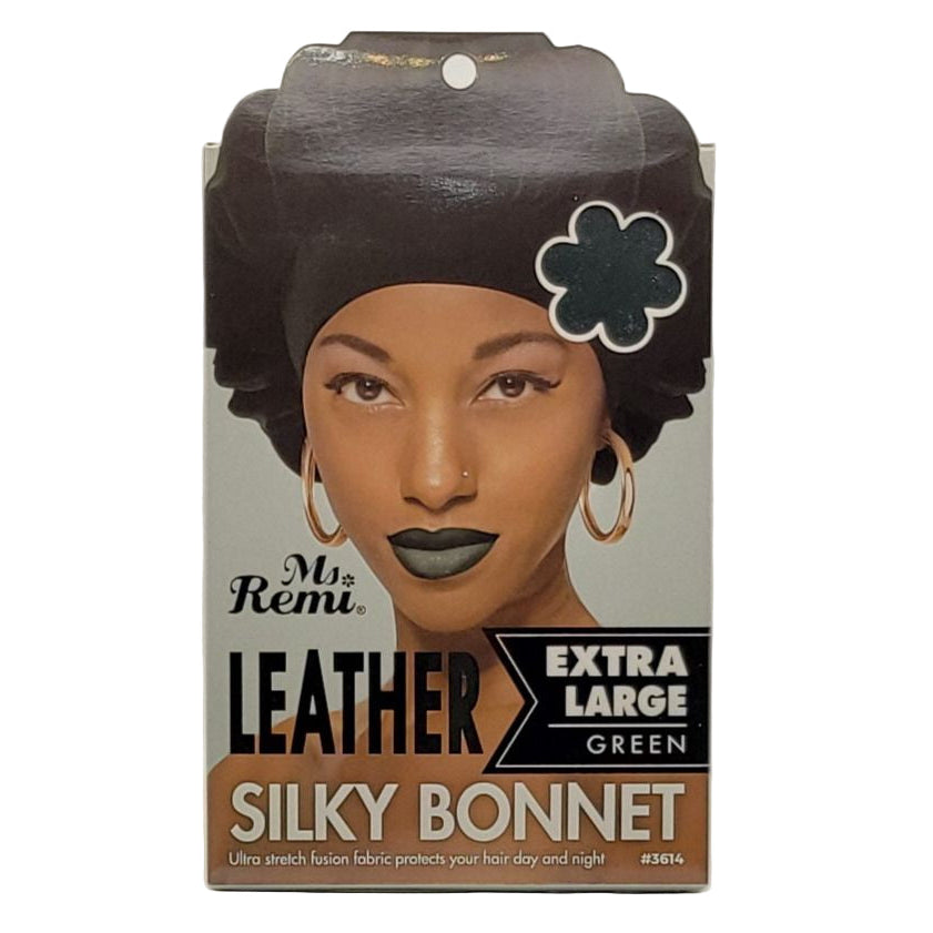 Ms Remi Leather Silky Bonnet Extra Large Assorted Colors