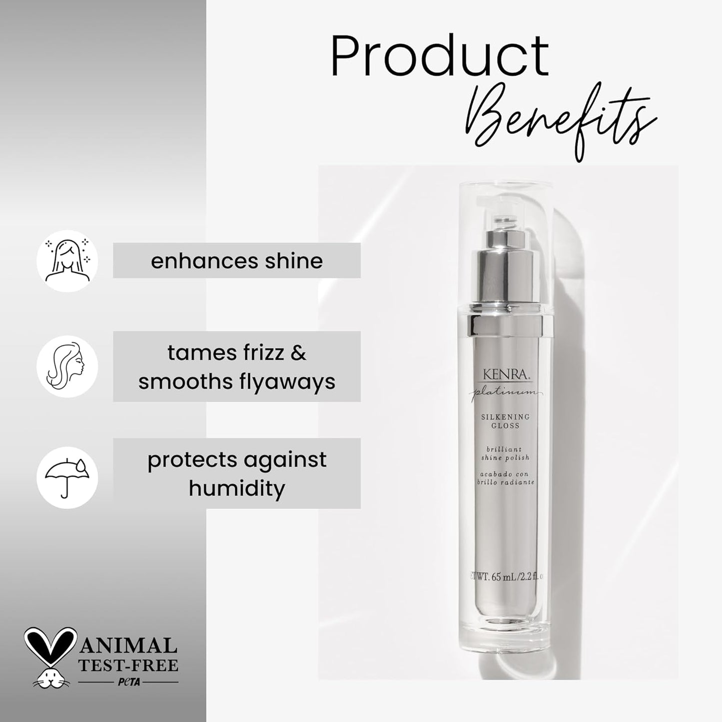 KENRA Platinum Silkening Gloss 2.2 oz