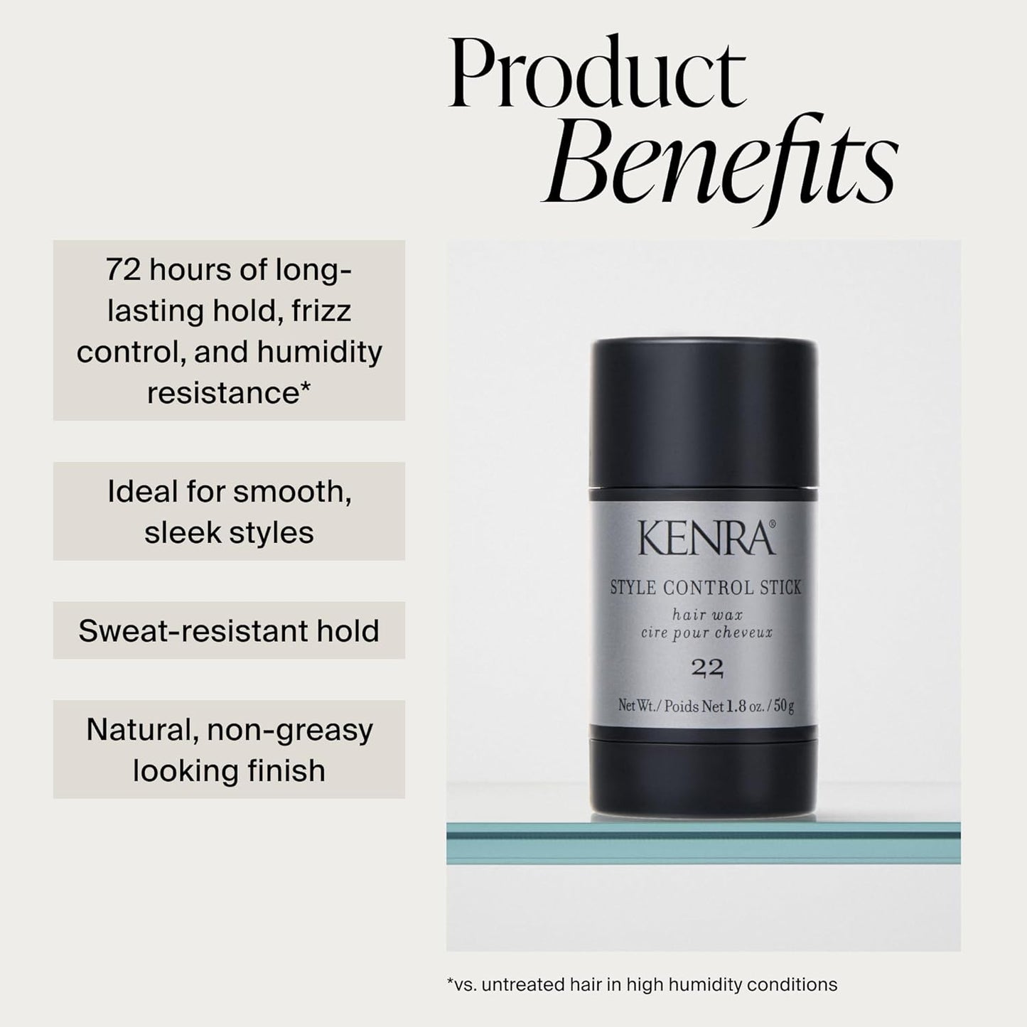 KENRA Style Control Stick 22, 1.8oz