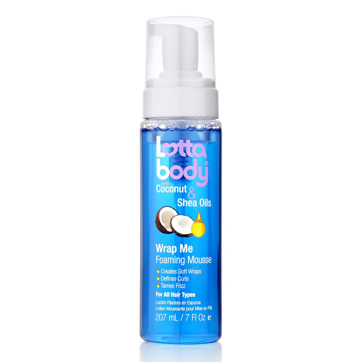 Lotta Body Coconut Shea Wrap Me Foaming Mousse 7oz