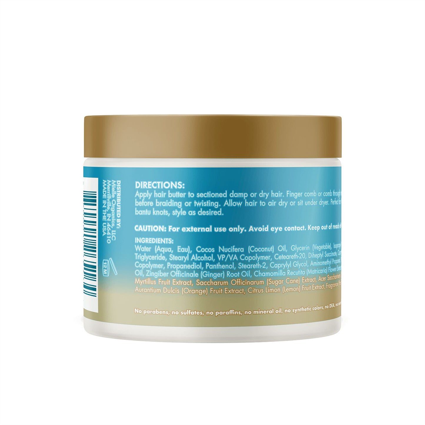 Mielle Moisture RX Hawaiian Ginger Moisturizing Hair Butter 12oz