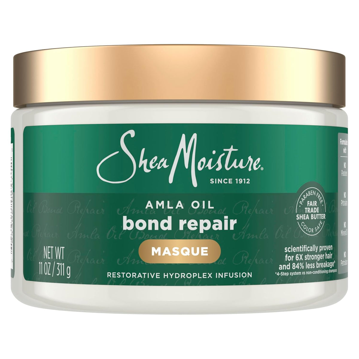 Shea Moisture Bond Repair Masque Amla Oil 11oz