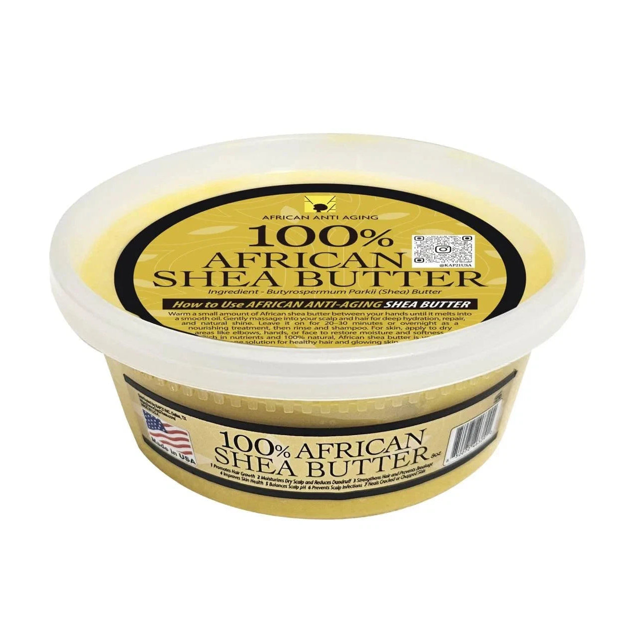 100% African Shea Butter Creamy 8oz