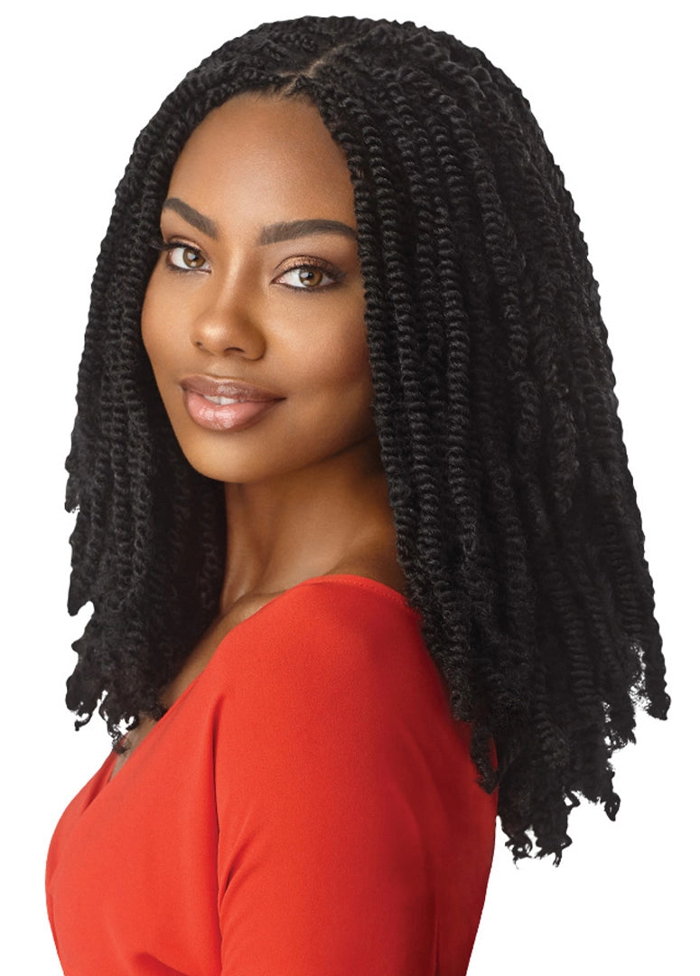 Outre X-Pression Crochet Braid Twisted Up 3x Springy Afro Twist 24"