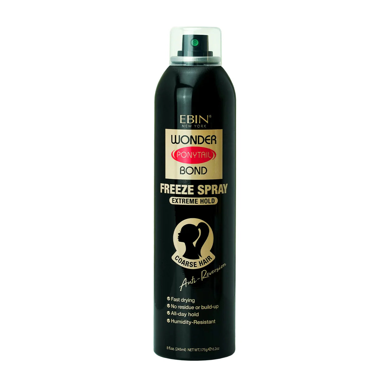 EBIN Wonder Ponytail Bond Freeze Spray Extreme Hold 8oz