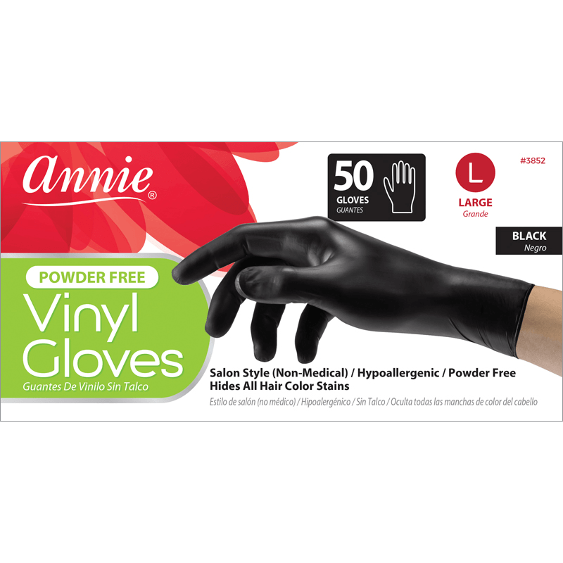 Annie Powder Free Vinyl Gloves 50ct
