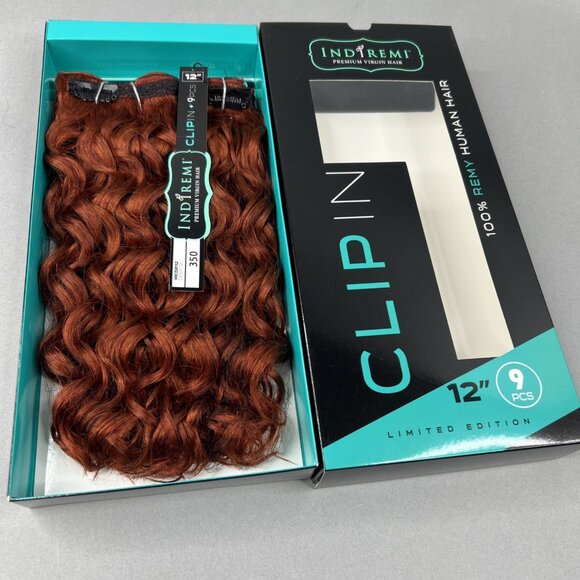 Bobbi Boss INDIREMI 9pc Clip-In Deep Wave 12"