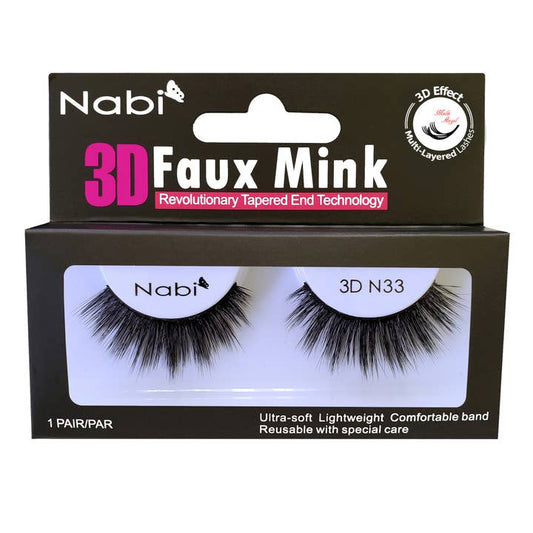 Nabi 3D N33 - 3D Faux Mink Eyelash