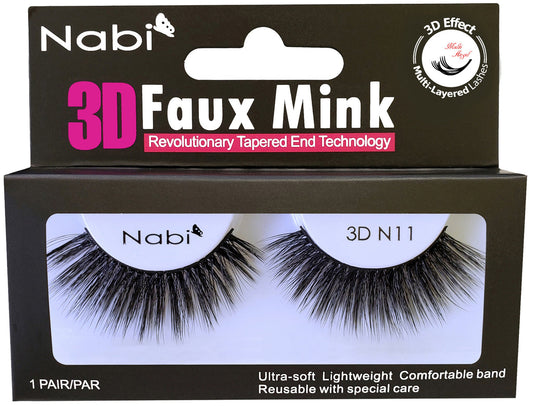 Nabi 3D N11 - 3D Faux Mink Eyelash