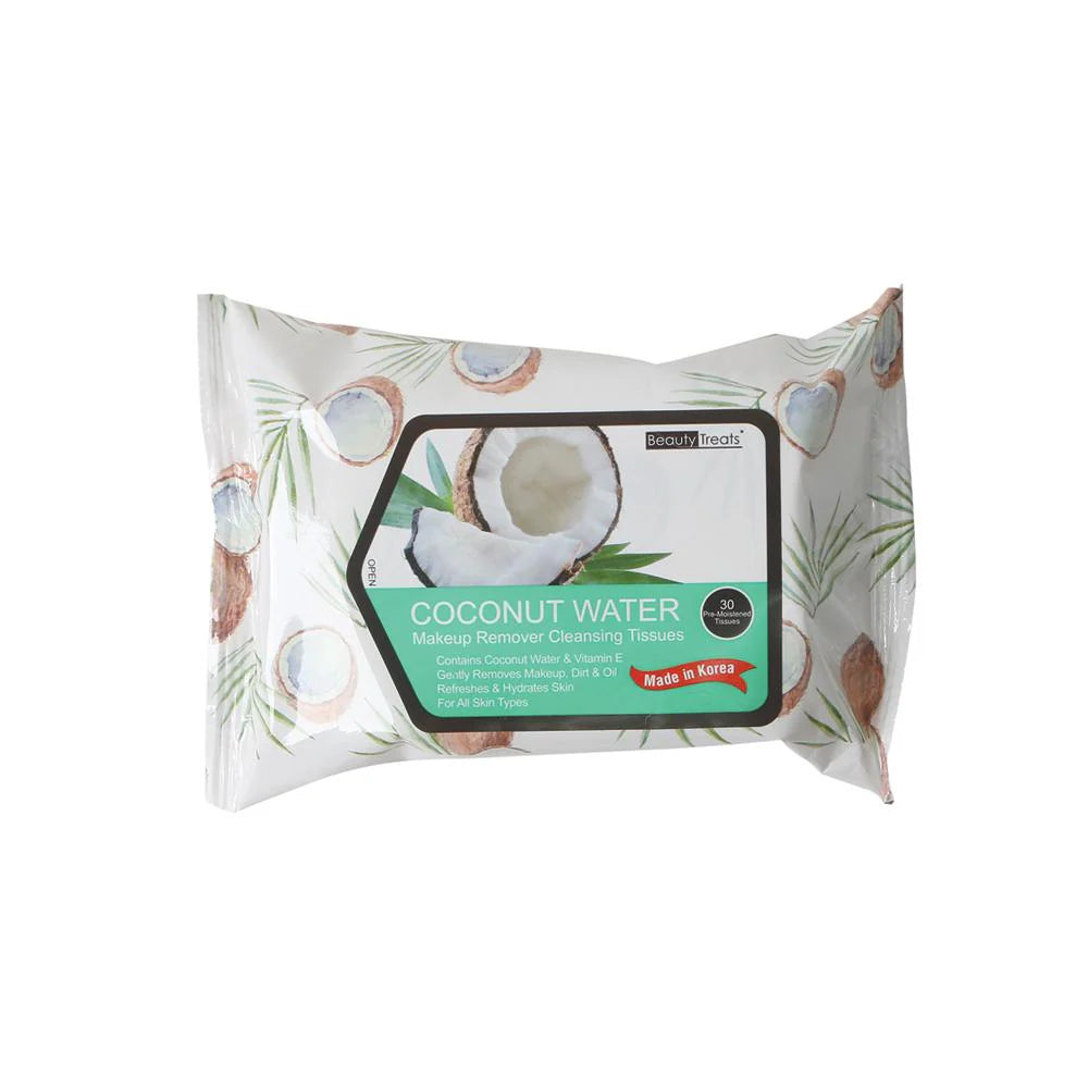 BEAUTY TREATS Coconut Water Makeup Remover Cleaning Tissues