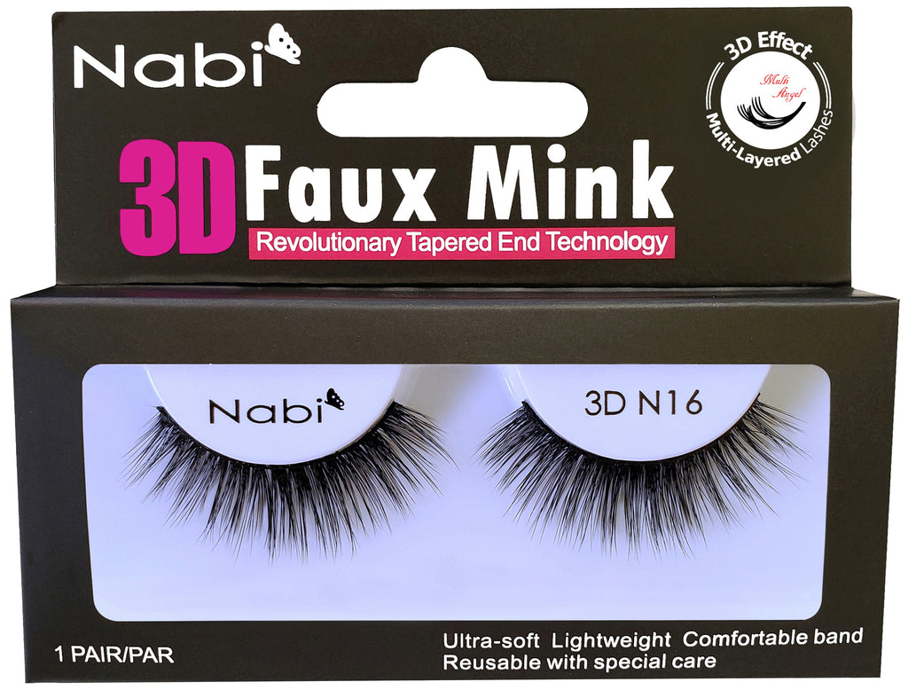Nabi 3D N16 - 3D Faux Mink Eyelash