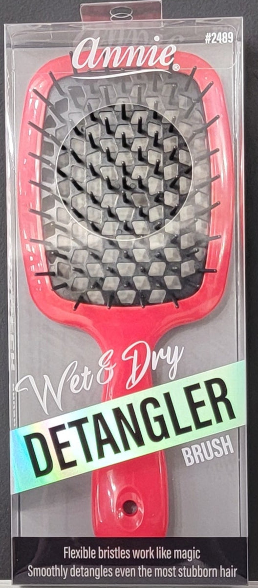Annie Wet & Dry Detangling Hair Brush Assorted Colors
