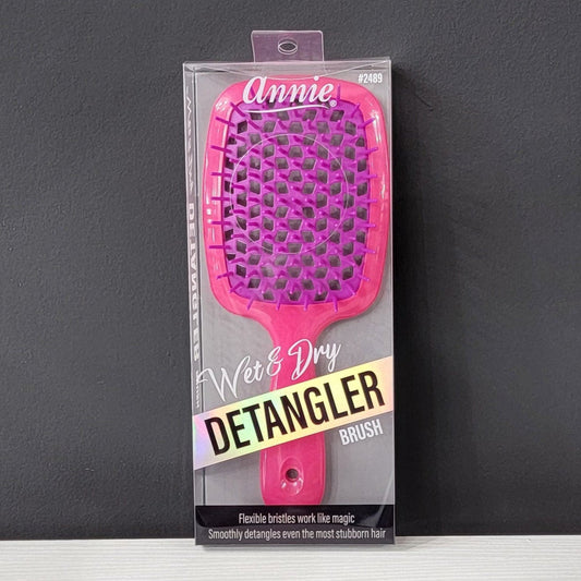 Annie Wet & Dry Detangling Hair Brush Assorted Colors