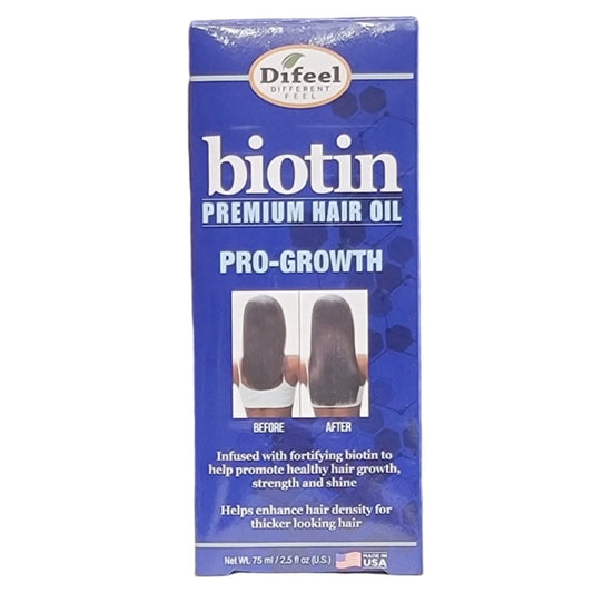 Difeel Biotin Premium Hair Oil 2.5oz