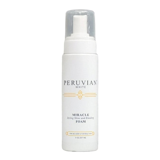 Peruvian White Miracle Shine Foam 8oz