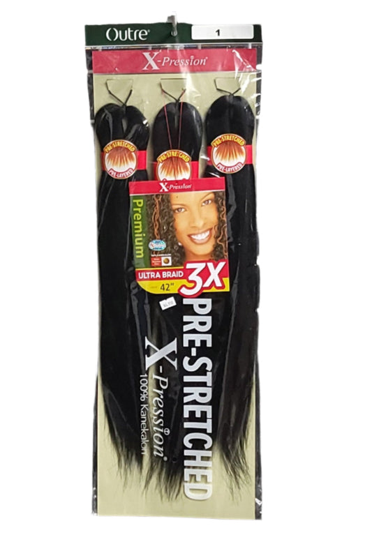 Outre 3x X-Pression Pre-Stretched Braid 42"