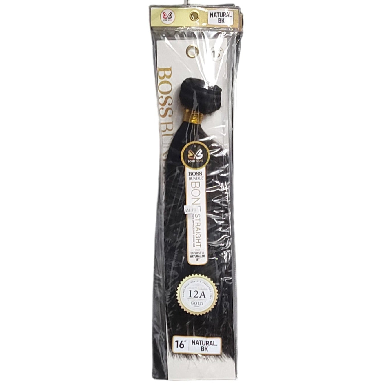 Bobbi Boss Bundle Bone Straight 12A Human Hair 10" - 22"