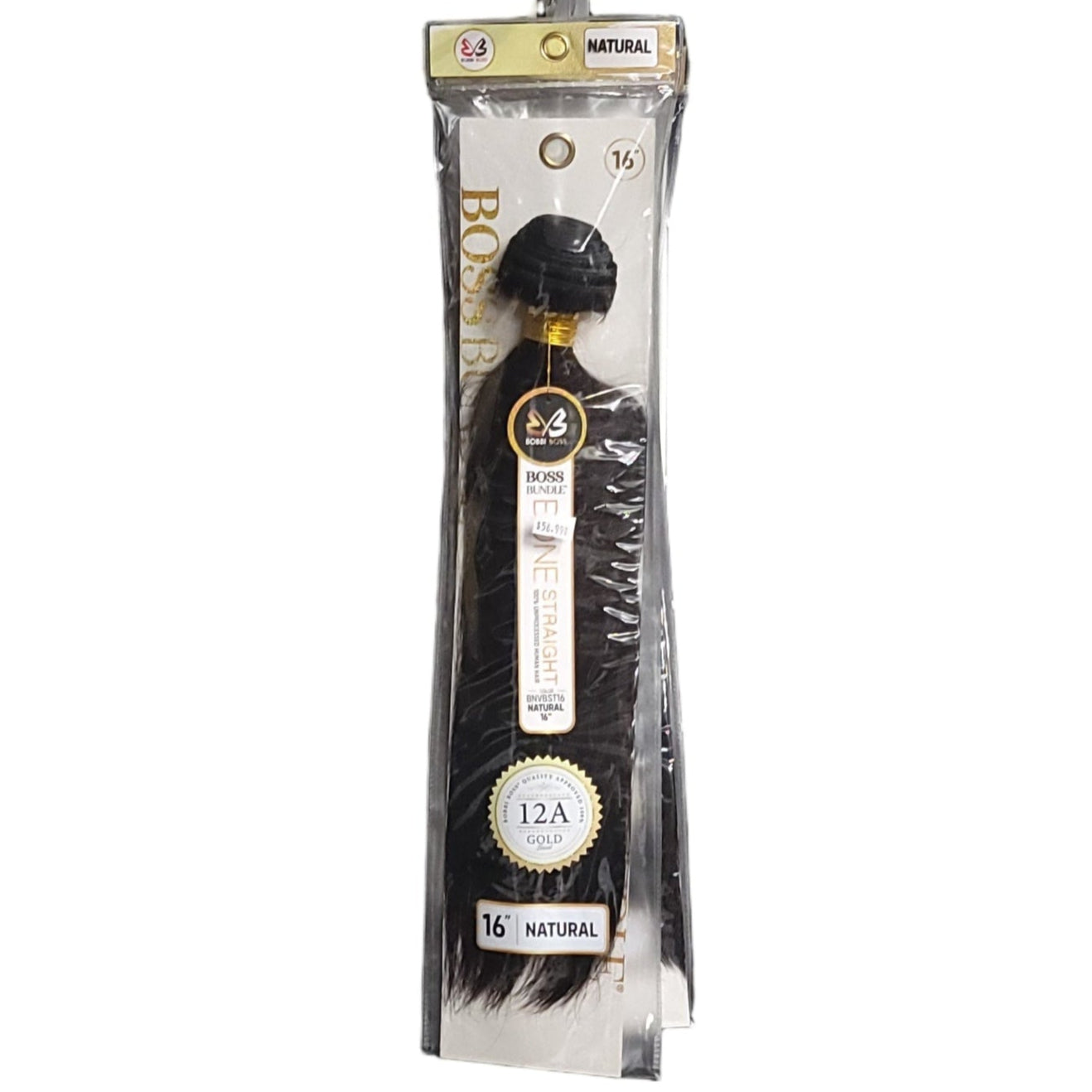 Bobbi Boss Bundle Bone Straight 12A Human Hair 10" - 22"
